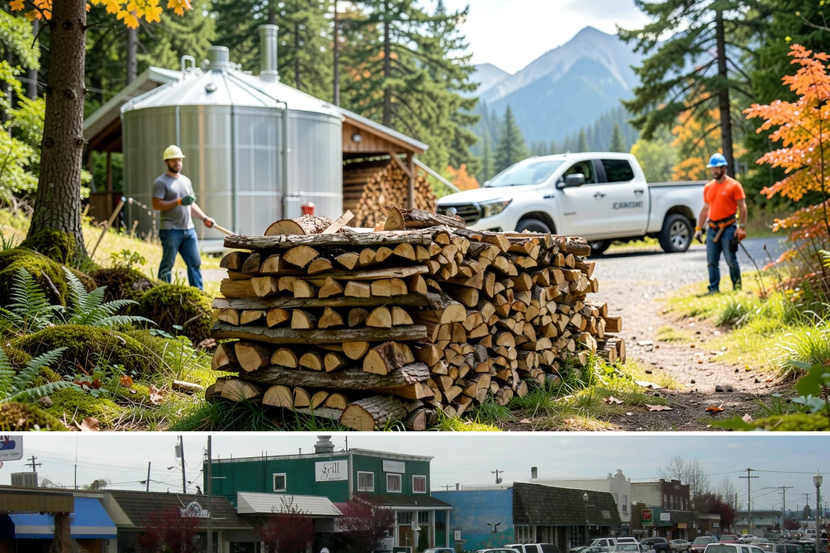 Reclaimed Firewood in Stanwood, Snohomish County, WA - Available throughout the year, with fall and winter being the most popular times to stock reclaimed fuel.
