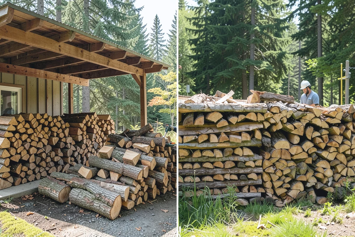 Reclaimed Firewood in Sumner, Pierce County, WA - Identify and collect suitable reclaimed wood