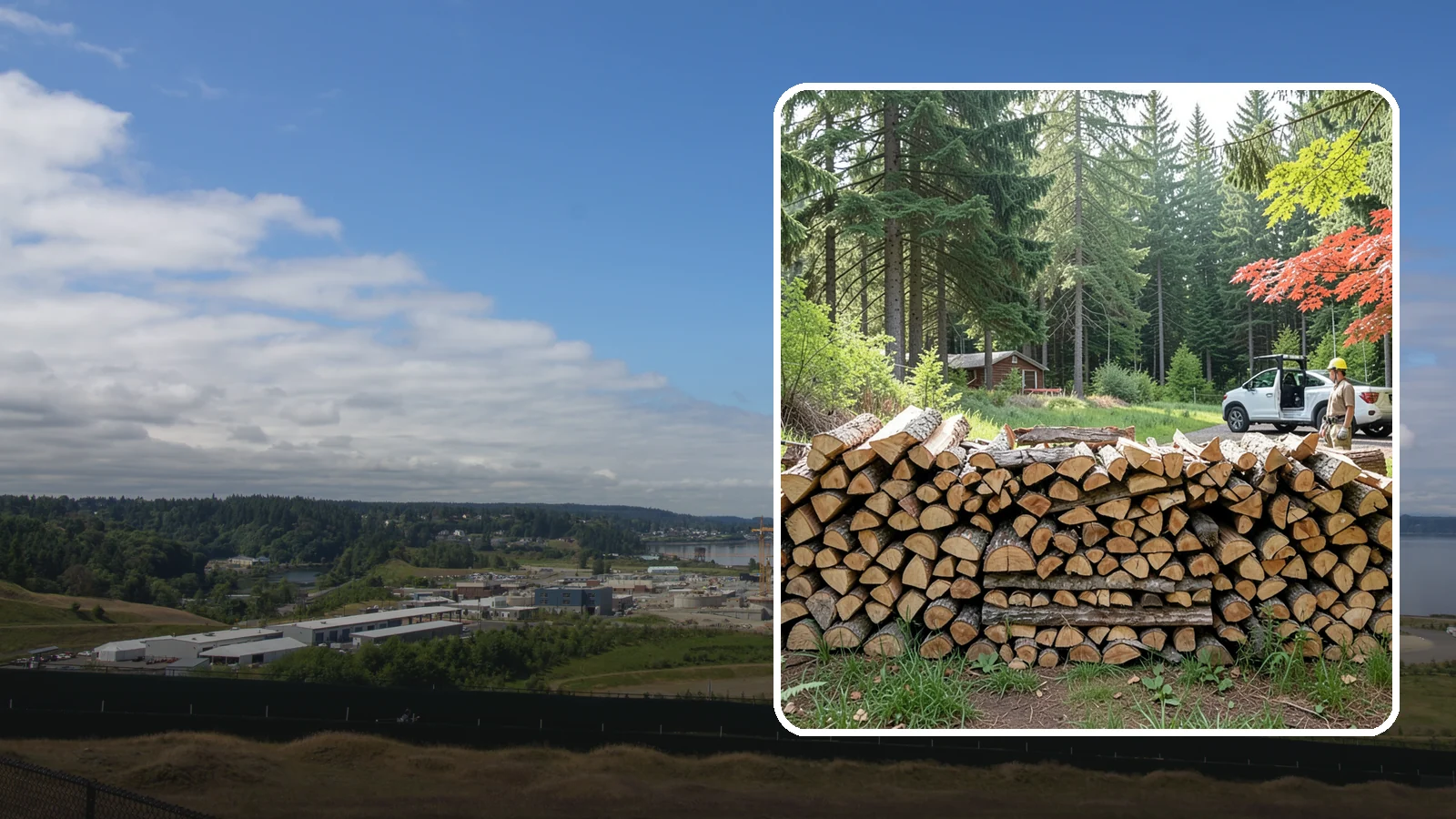 Reclaimed Firewood in University Place, Pierce County, WA - We turn wood that would otherwise be discarded into clean, usable firewood for your stove or fireplace.