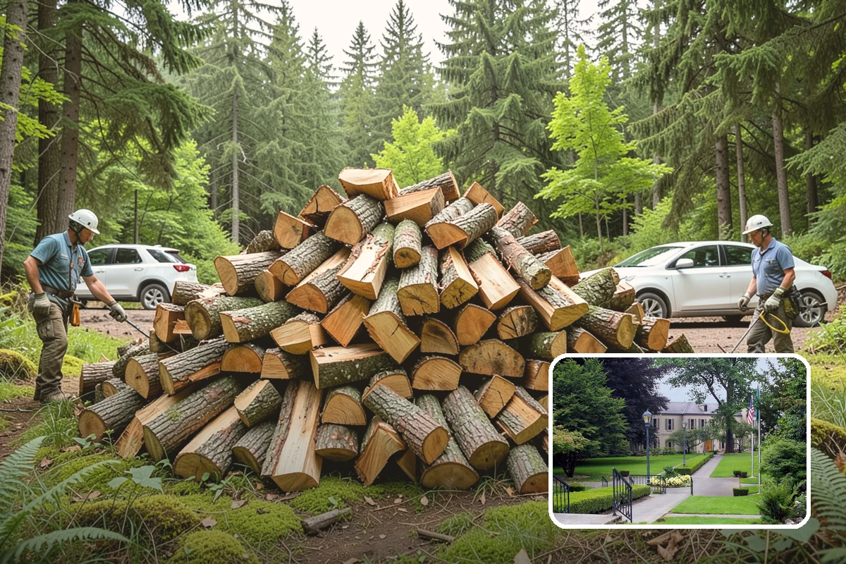 Reclaimed Firewood in Woodinville, King County, WA - Diverts usable wood from the waste stream