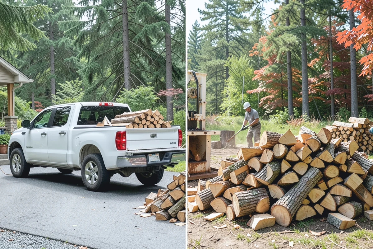 Reclaimed Firewood in Woodinville, King County, WA - Identify and collect suitable reclaimed wood