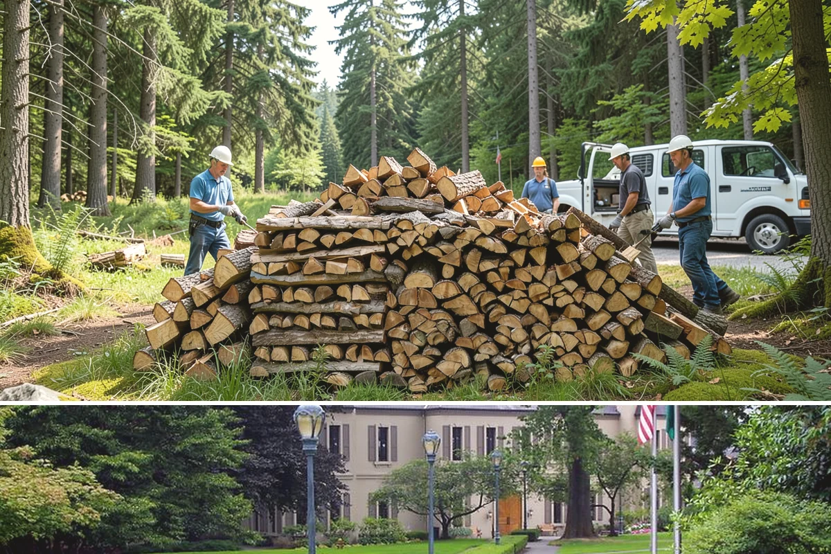 Reclaimed Firewood in Woodinville, King County, WA - Available throughout the year, with fall and winter being the most popular times to stock reclaimed fuel.