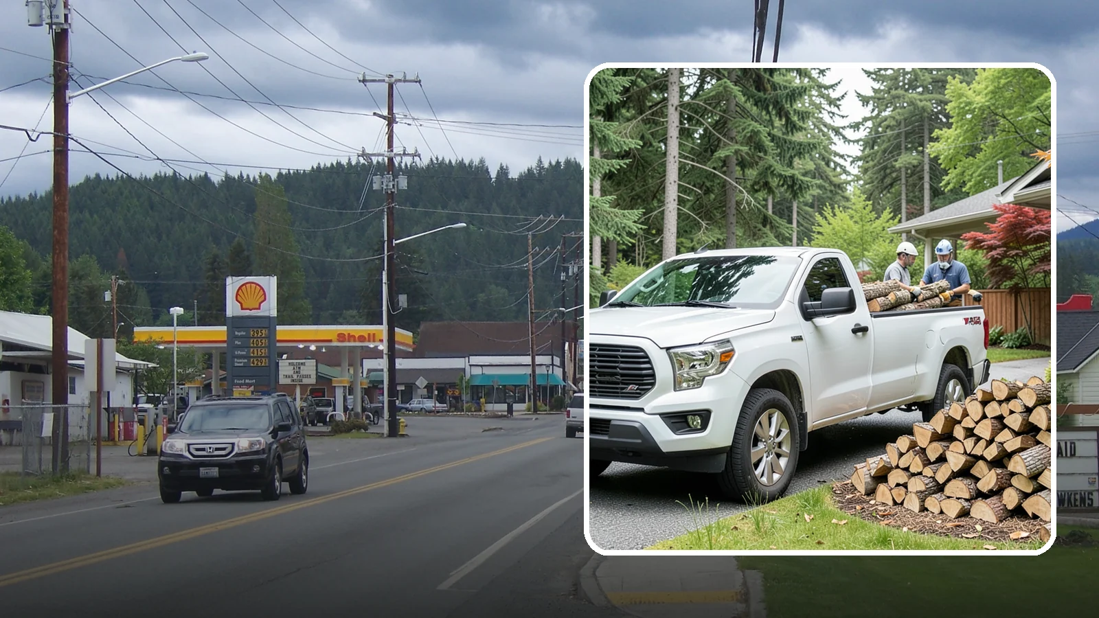 Recurring Delivery in Granite Falls, Snohomish County, WA - Firewood delivered on a repeating schedule so you never run out during the season.