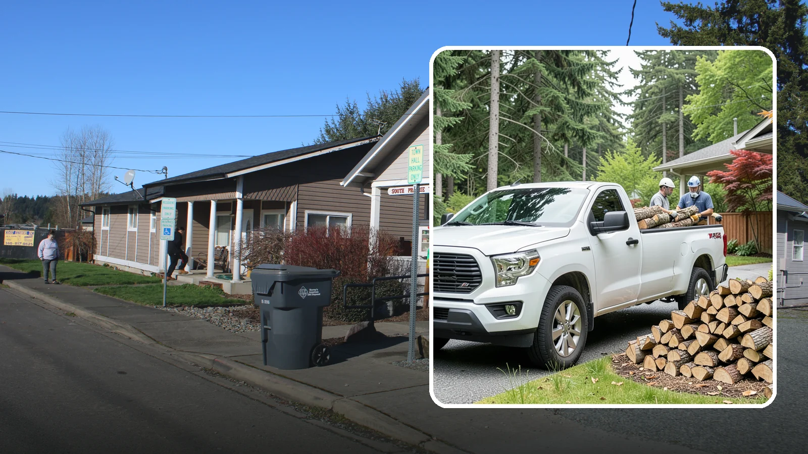 Recurring Delivery in South Prairie, Pierce County, WA - Firewood delivered on a repeating schedule so you never run out during the season.