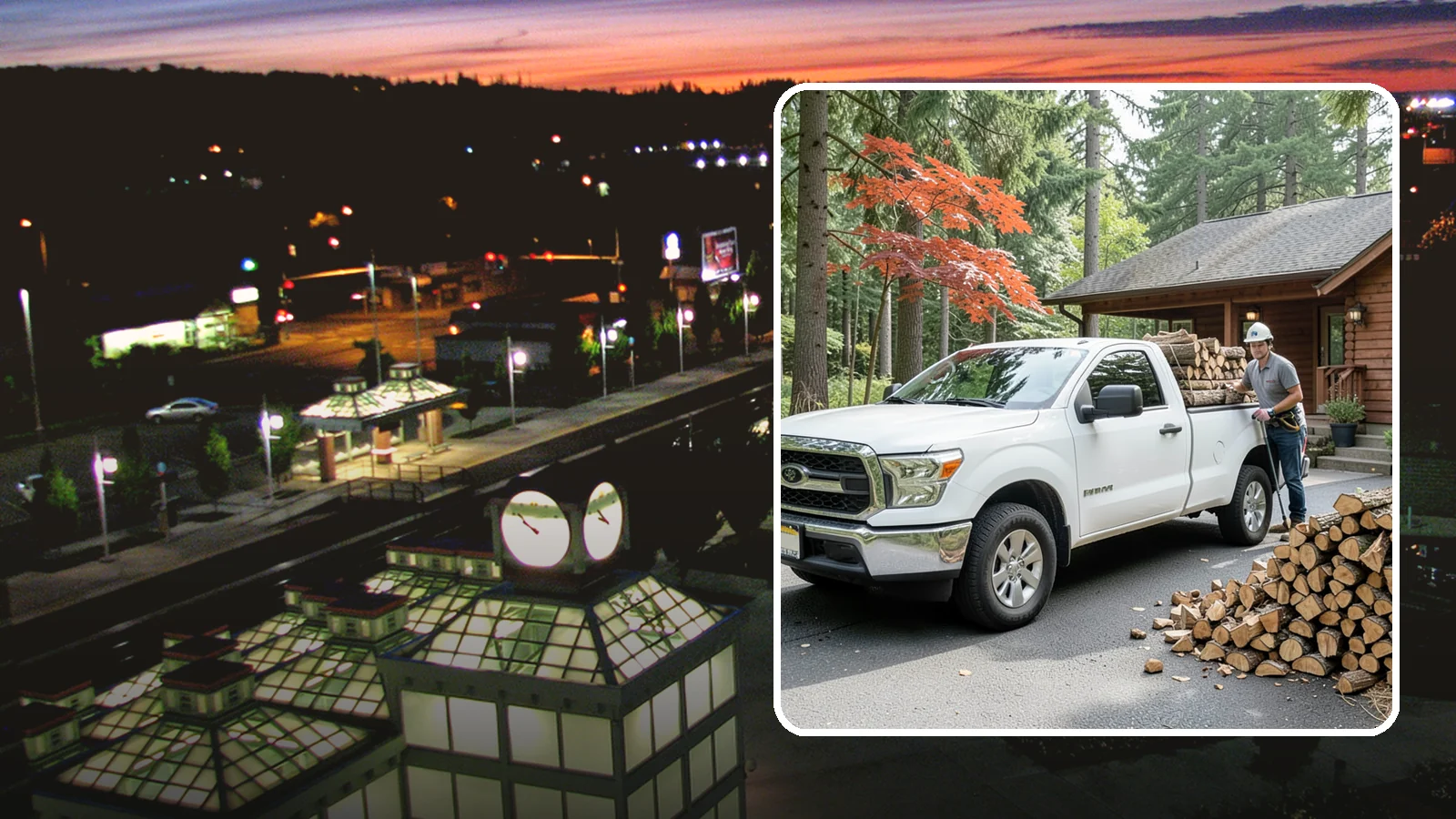 Residential Firewood Delivery in Auburn, King County, WA - We deliver seasoned firewood directly to homes, placing it exactly where you want it around your Pacific Northwest property.