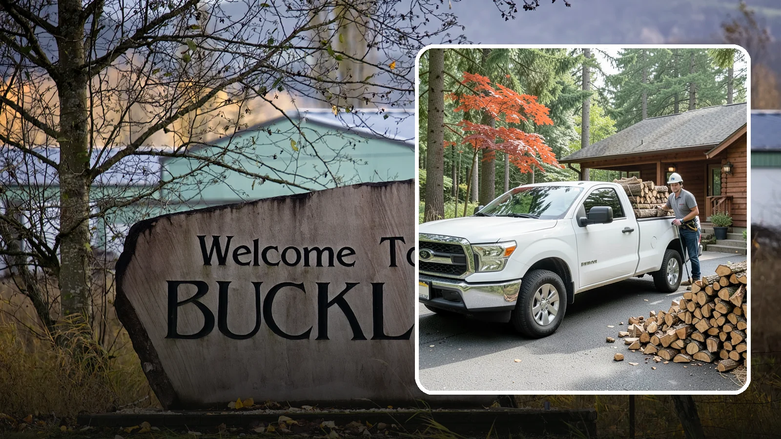 Residential Firewood Delivery in Buckley, Pierce County, WA - We deliver seasoned firewood directly to homes, placing it exactly where you want it around your Pacific Northwest property.