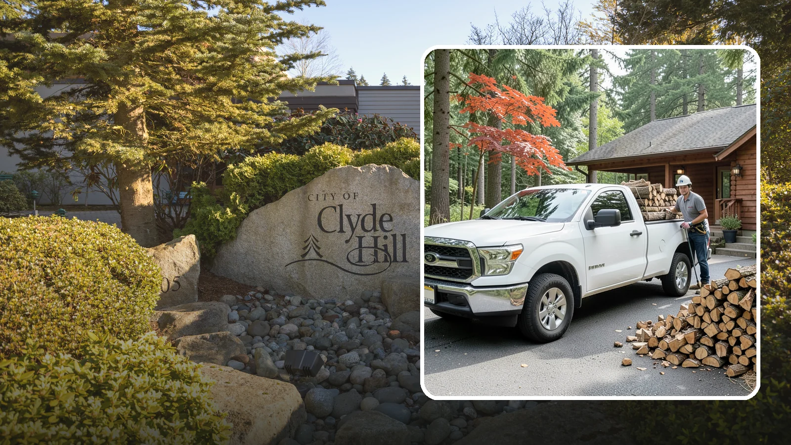 Residential Firewood Delivery in Clyde Hill, King County, WA - We deliver seasoned firewood directly to homes, placing it exactly where you want it around your Pacific Northwest property.