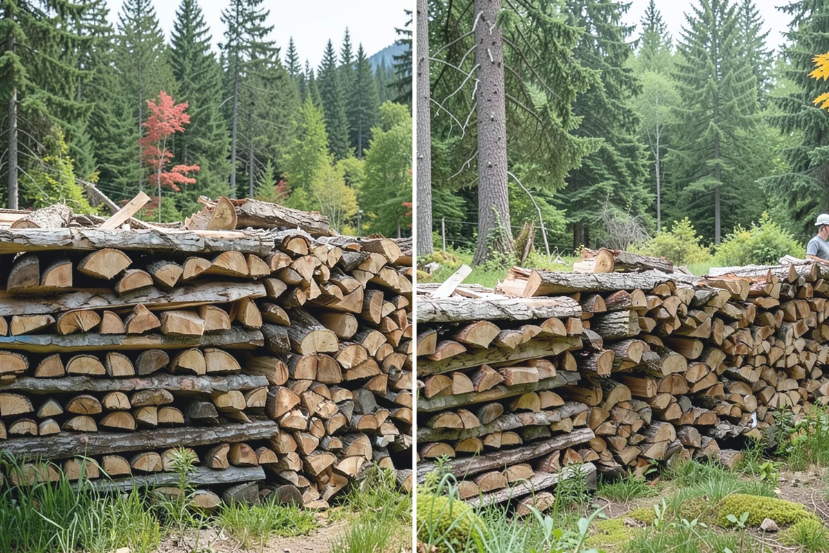 Residential Firewood Delivery in Coupeville, Island County, WA - We confirm your address, quantity, and preferred drop spot