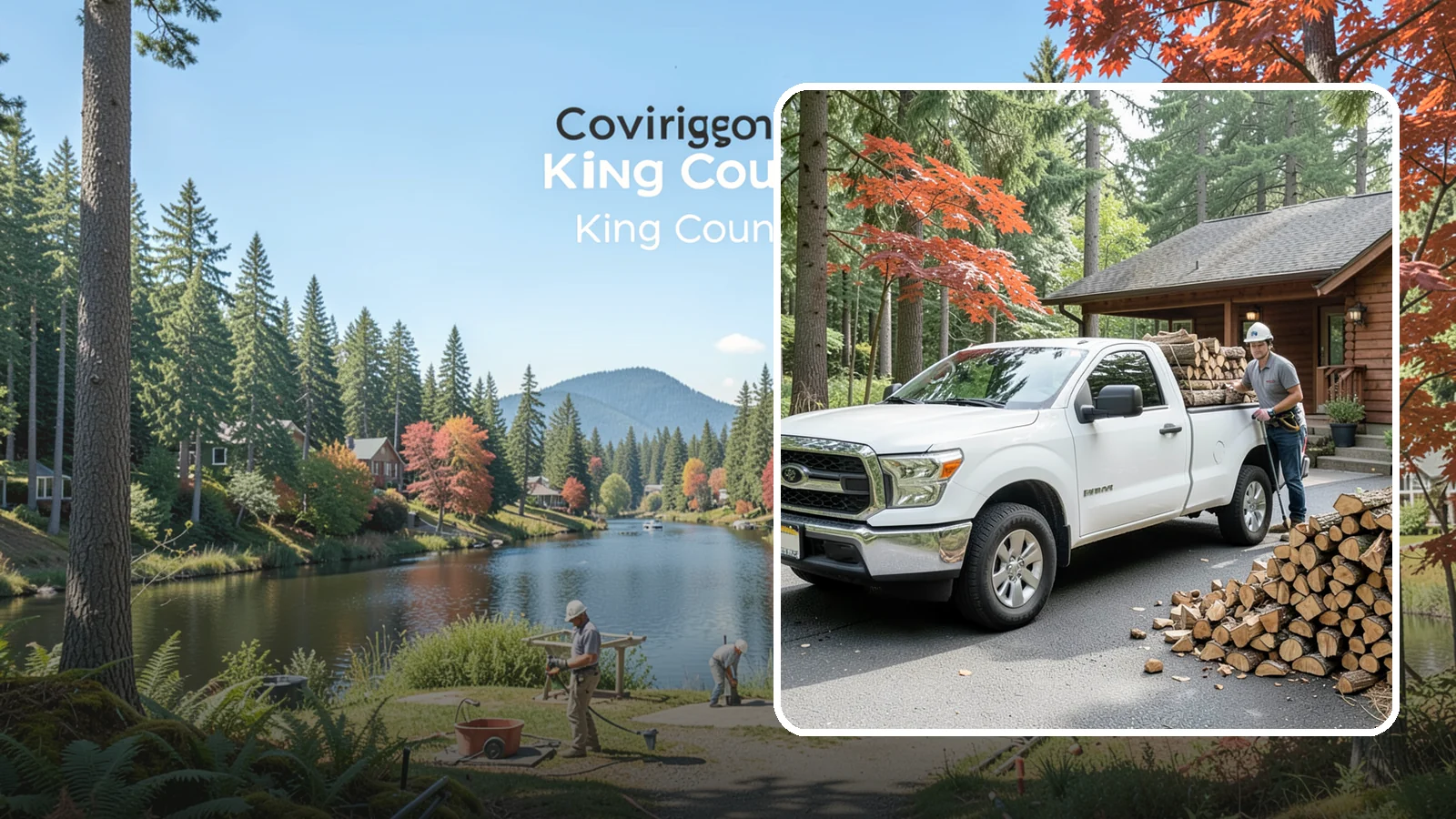 Residential Firewood Delivery in Covington, WA - We deliver seasoned firewood directly to homes, placing it exactly where you want it around your Pacific Northwest property.