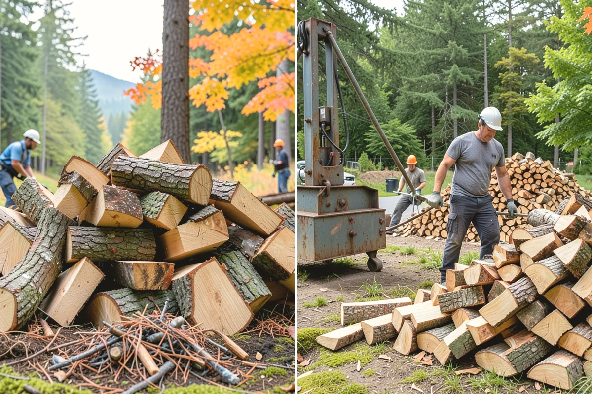 Residential Firewood Delivery in Covington, WA - We confirm your address, quantity, and preferred drop spot