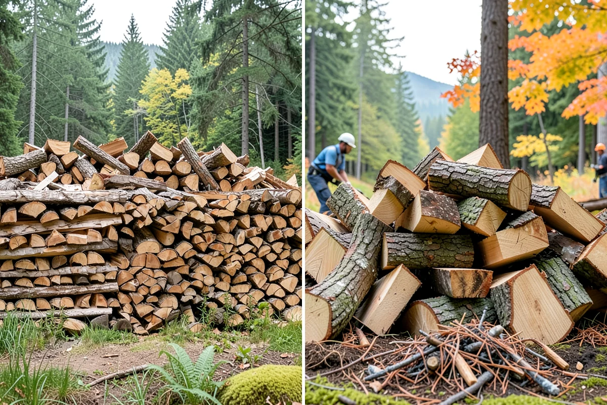 Residential Firewood Delivery in DuPont, Pierce County, WA - We confirm your address, quantity, and preferred drop spot