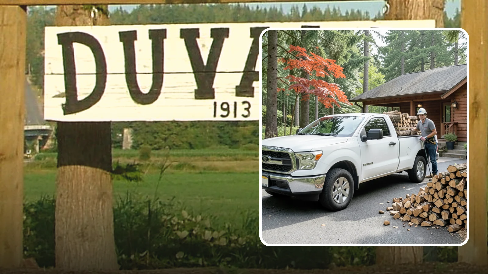 Residential Firewood Delivery in Duvall, King County, WA - We deliver seasoned firewood directly to homes, placing it exactly where you want it around your Pacific Northwest property.