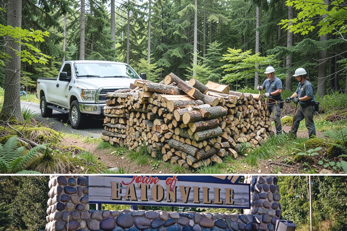 Residential Firewood Delivery in Eatonville, Pierce County, WA - Schedule residential delivery in early fall so your home is stocked before the cold, wet weather sets in.