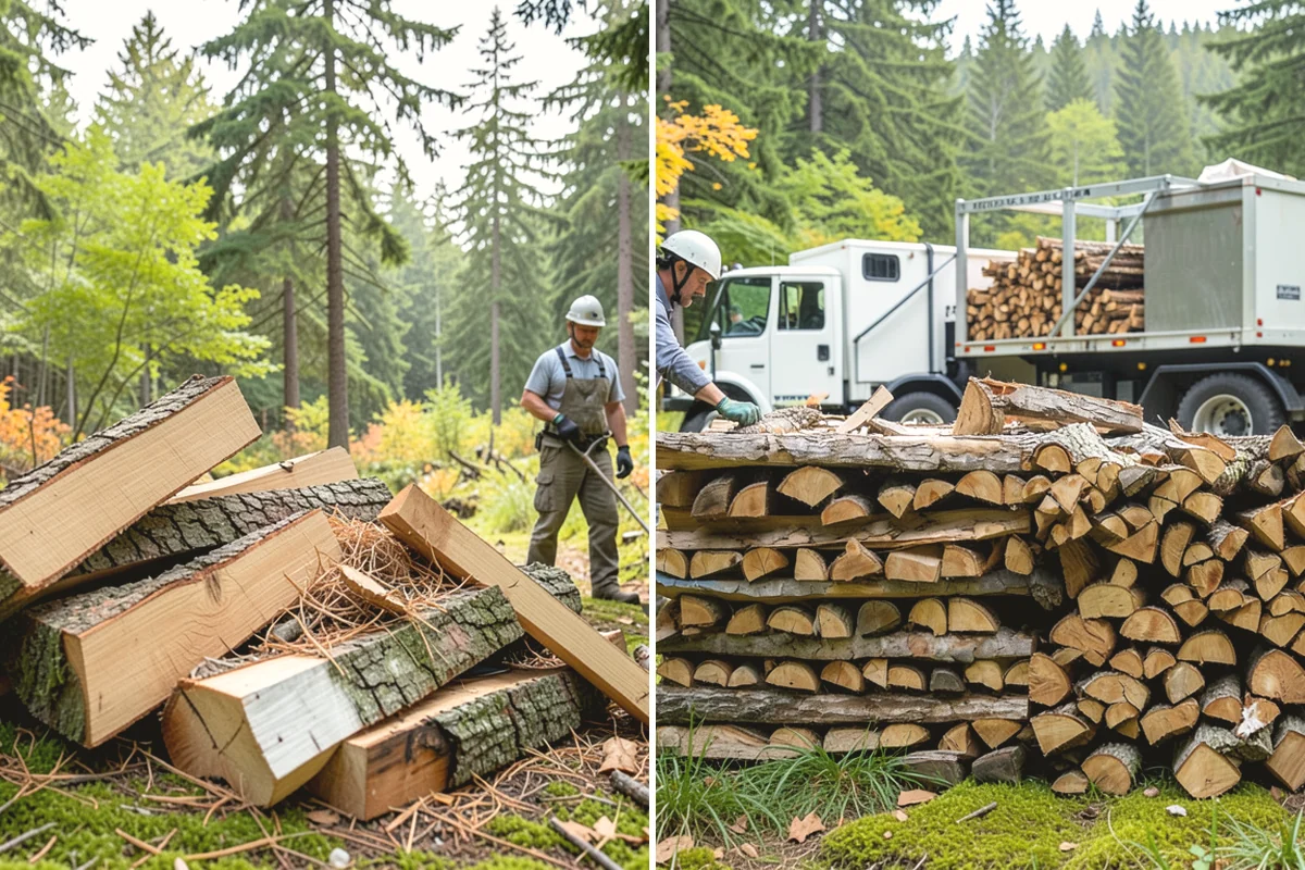 Residential Firewood Delivery in Edgewood, WA - We confirm your address, quantity, and preferred drop spot
