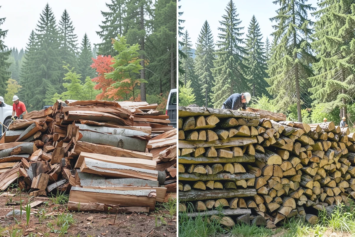 Residential Firewood Delivery in Gold Bar, Snohomish County, WA - We confirm your address, quantity, and preferred drop spot
