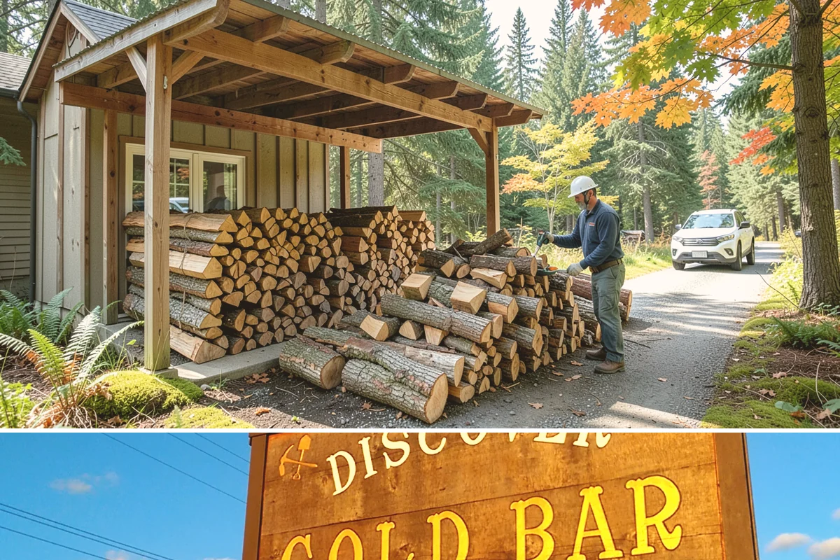 Residential Firewood Delivery in Gold Bar, Snohomish County, WA - Schedule residential delivery in early fall so your home is stocked before the cold, wet weather sets in.