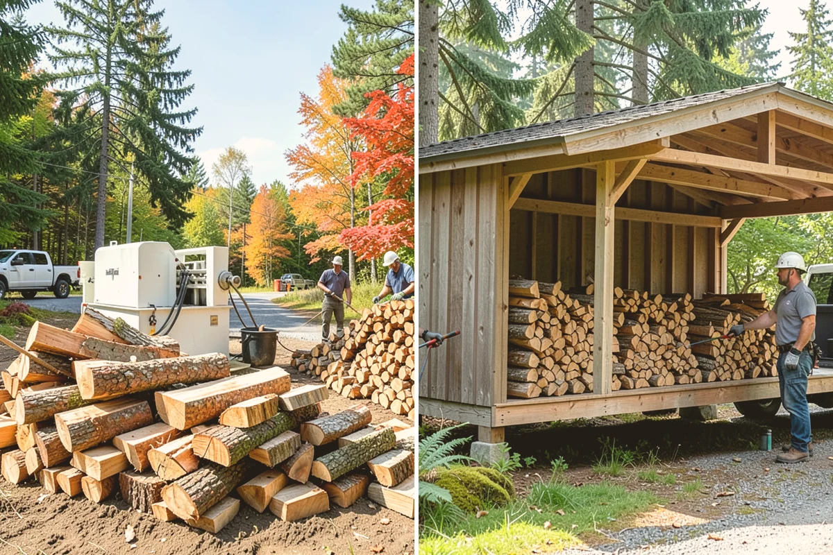 Residential Firewood Delivery in Index, Snohomish County, WA - We confirm your address, quantity, and preferred drop spot