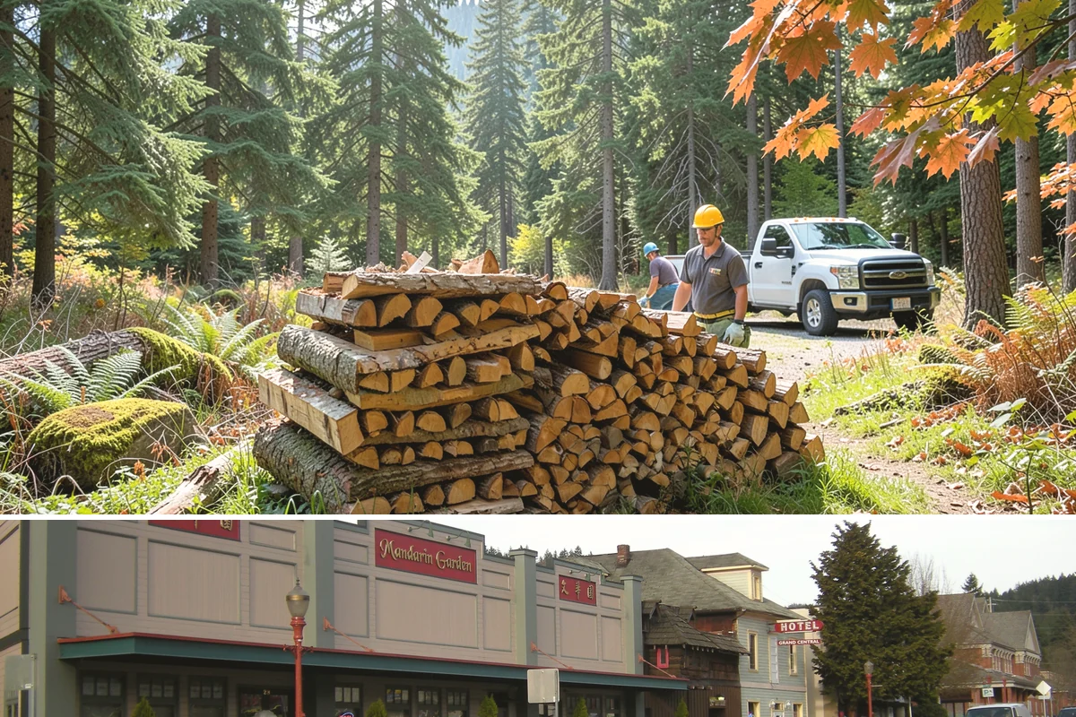Residential Firewood Delivery in Issaquah, King County, WA - Schedule residential delivery in early fall so your home is stocked before the cold, wet weather sets in.