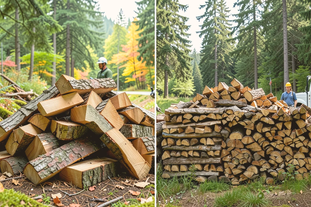 Residential Firewood Delivery in Kirkland, King County, WA - We confirm your address, quantity, and preferred drop spot