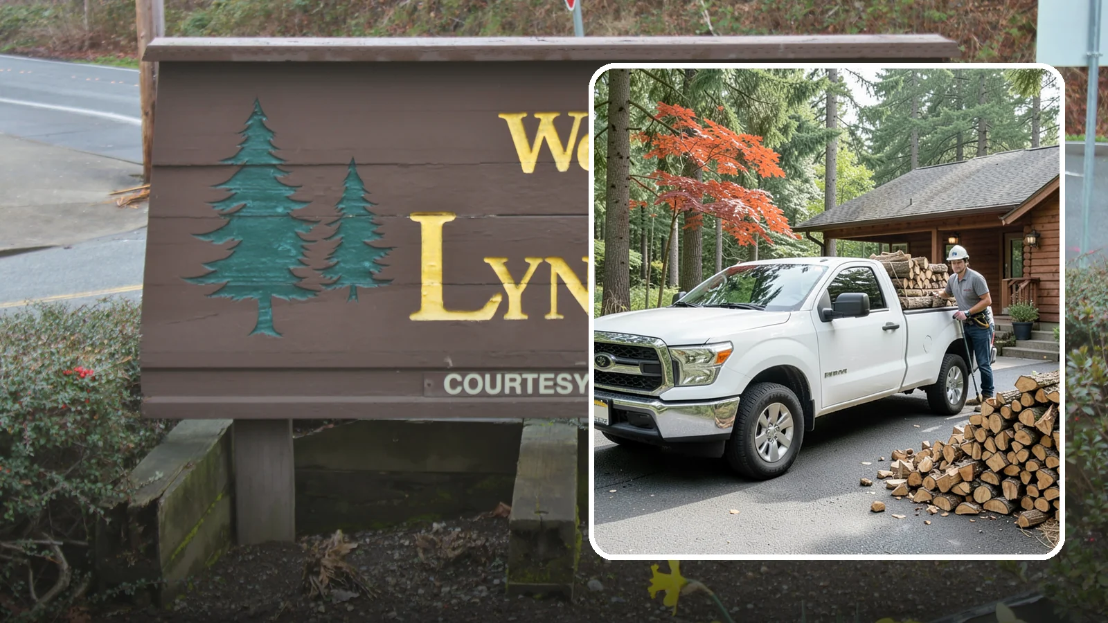 Residential Firewood Delivery in Lynnwood, Snohomish County, WA - We deliver seasoned firewood directly to homes, placing it exactly where you want it around your Pacific Northwest property.