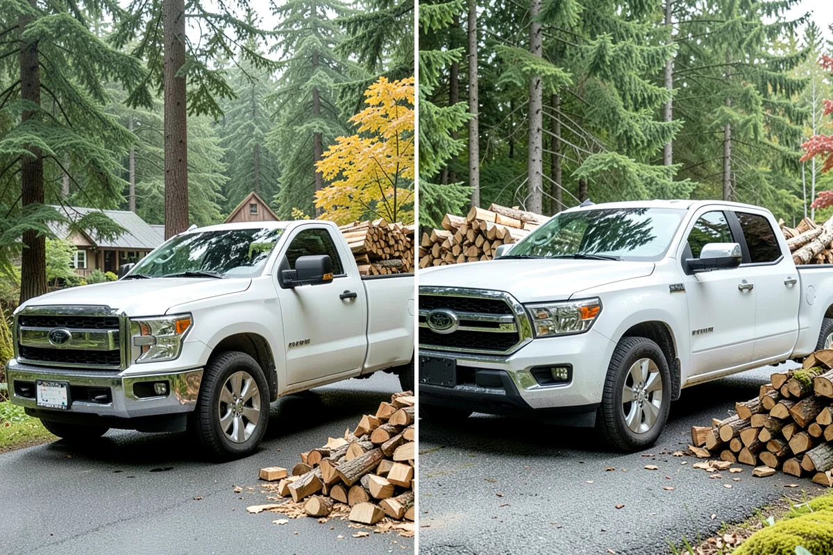 Residential Firewood Delivery in Maple Valley, King County, WA - We confirm your address, quantity, and preferred drop spot