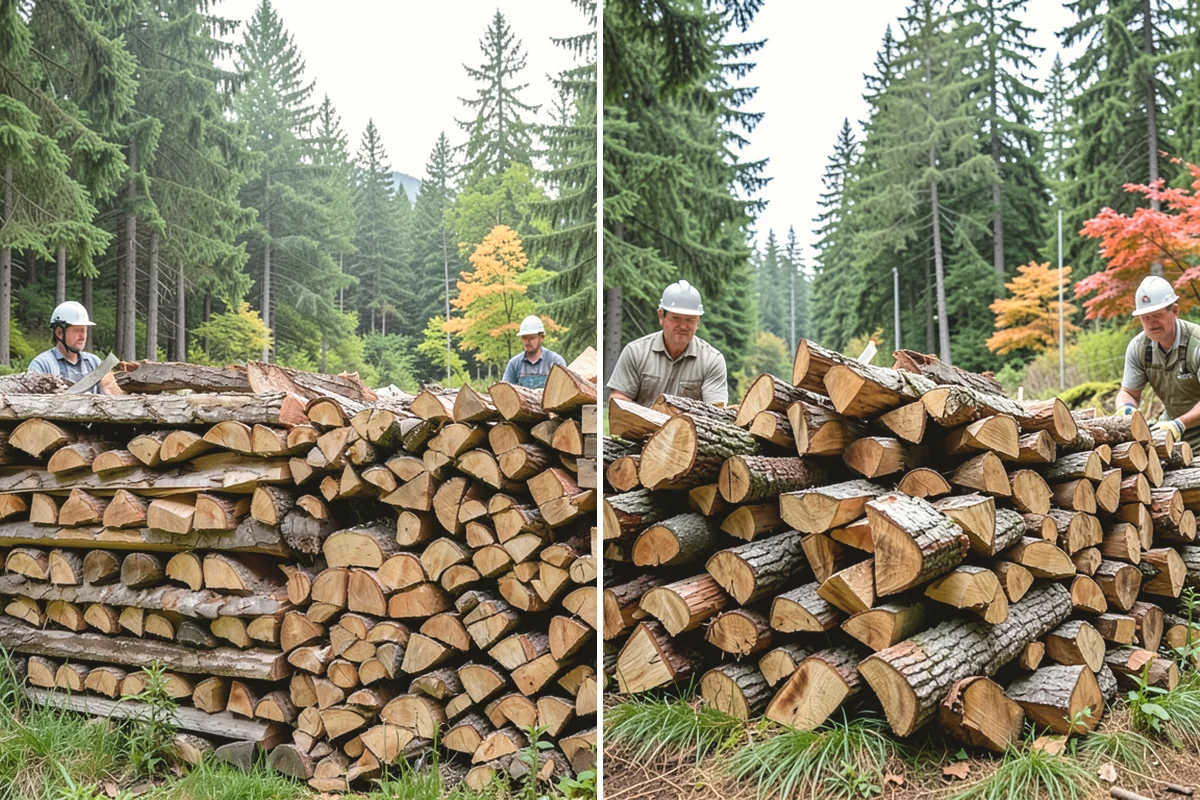 Residential Firewood Delivery in Mercer Island, King County, WA - We confirm your address, quantity, and preferred drop spot
