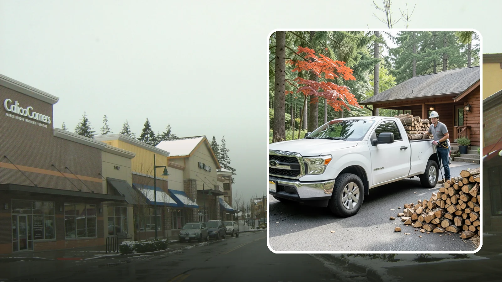 Residential Firewood Delivery in Mill Creek, Snohomish County, WA - We deliver seasoned firewood directly to homes, placing it exactly where you want it around your Pacific Northwest property.