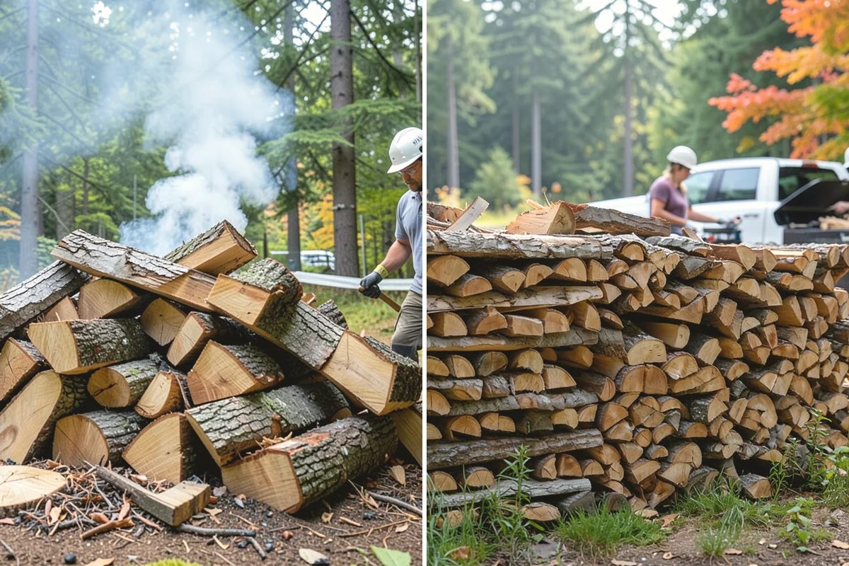 Residential Firewood Delivery in Mountlake Terrace, Snohomish County, WA - We confirm your address, quantity, and preferred drop spot