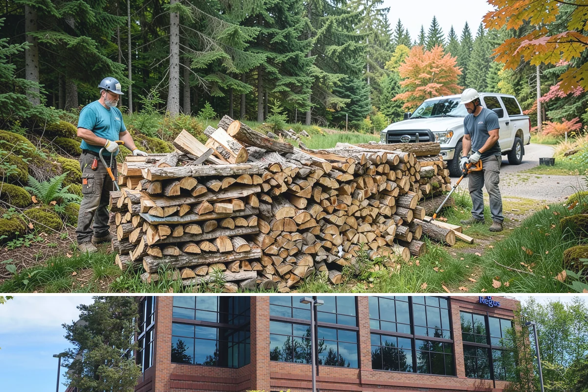 Residential Firewood Delivery in Mountlake Terrace, Snohomish County, WA - Schedule residential delivery in early fall so your home is stocked before the cold, wet weather sets in.
