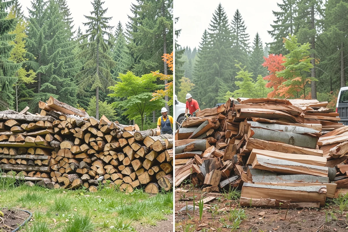 Residential Firewood Delivery in Mukilteo, Snohomish County, WA - We confirm your address, quantity, and preferred drop spot