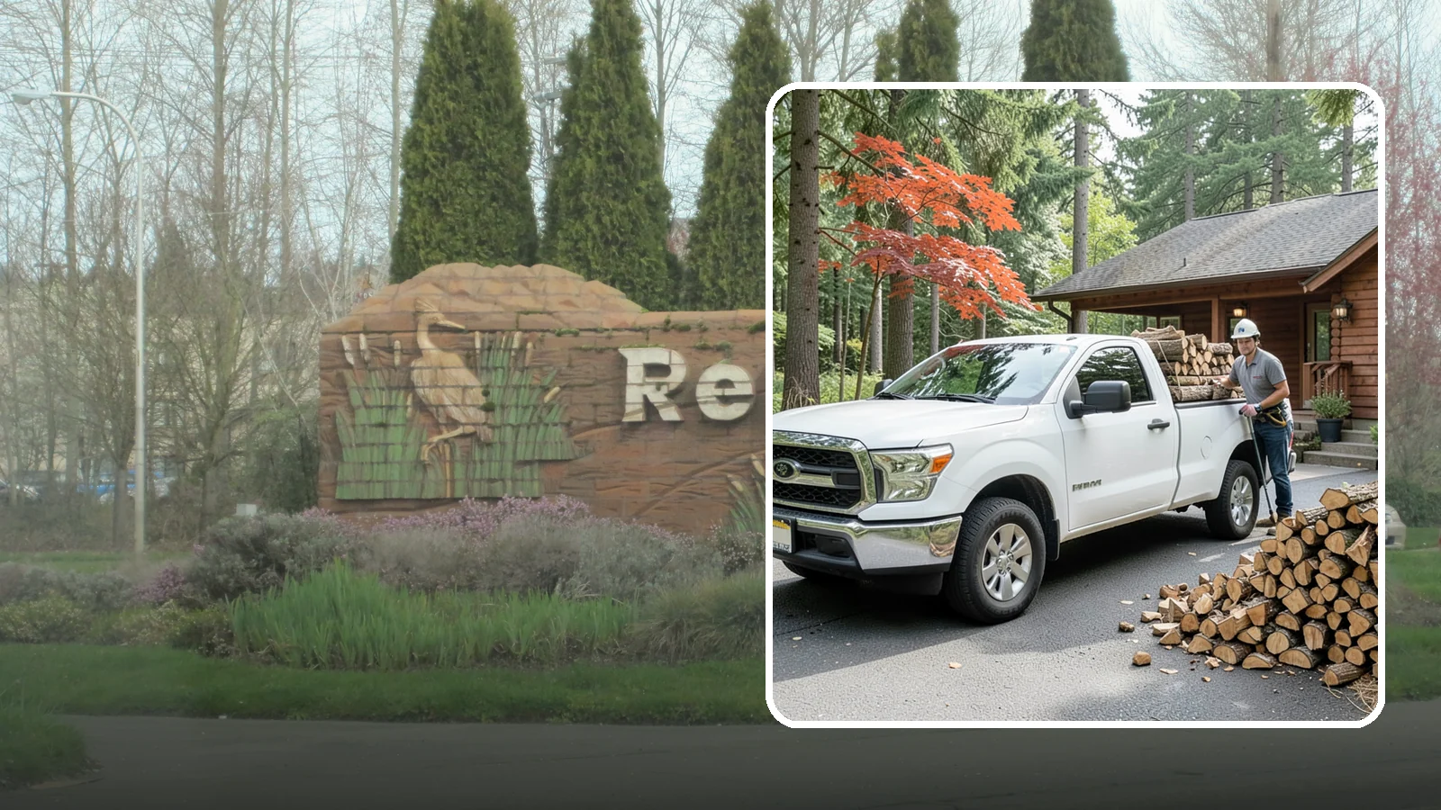Residential Firewood Delivery in Renton, King County, WA - We deliver seasoned firewood directly to homes, placing it exactly where you want it around your Pacific Northwest property.