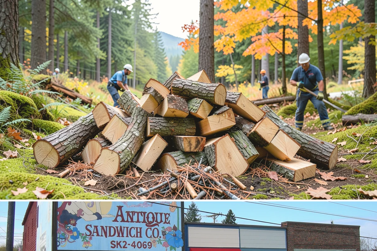 Residential Firewood Delivery in Ruston, Pierce County, WA - Schedule residential delivery in early fall so your home is stocked before the cold, wet weather sets in.