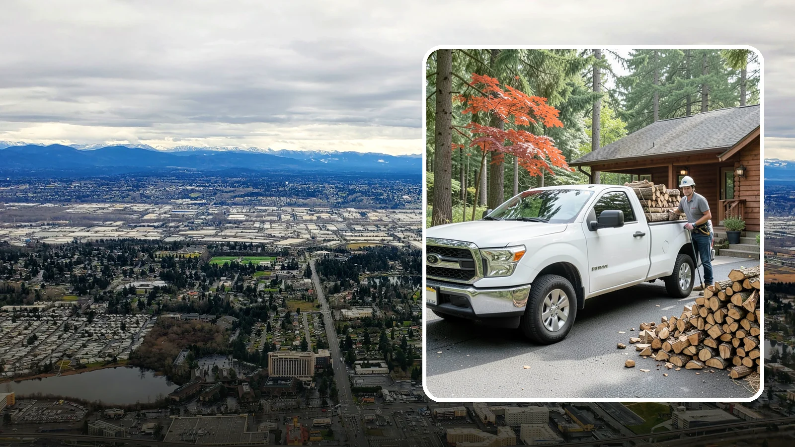 Residential Firewood Delivery in SeaTac, WA - We deliver seasoned firewood directly to homes, placing it exactly where you want it around your Pacific Northwest property.