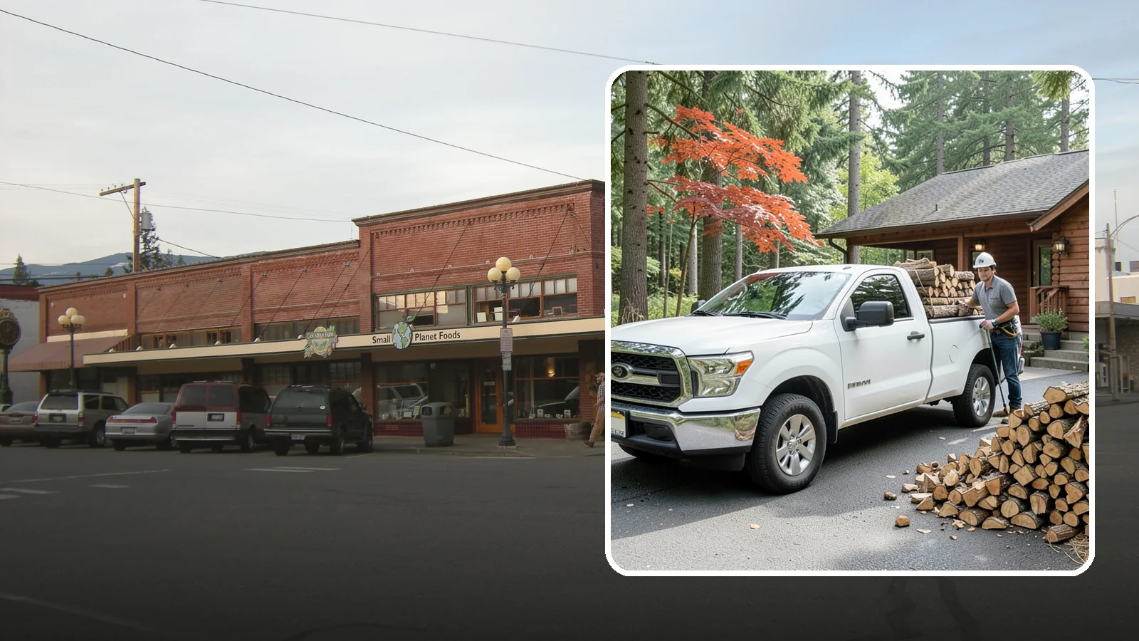 Residential Firewood Delivery in Sedro-Woolley, Skagit County, WA - We deliver seasoned firewood directly to homes, placing it exactly where you want it around your Pacific Northwest property.