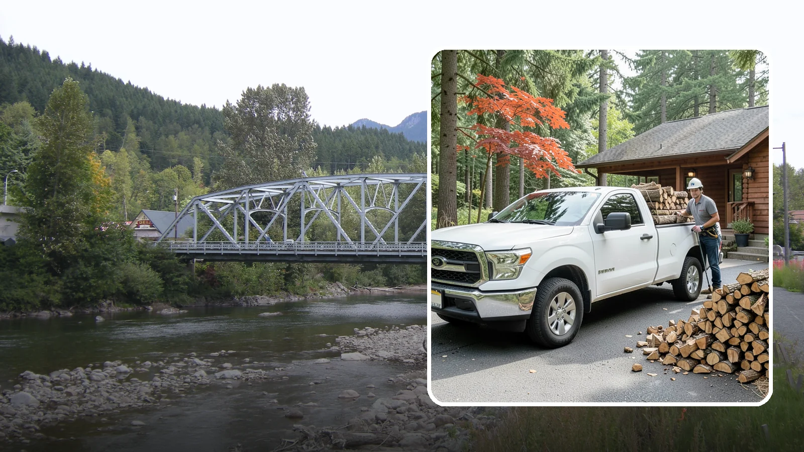 Residential Firewood Delivery in Skykomish, King County, WA - We deliver seasoned firewood directly to homes, placing it exactly where you want it around your Pacific Northwest property.