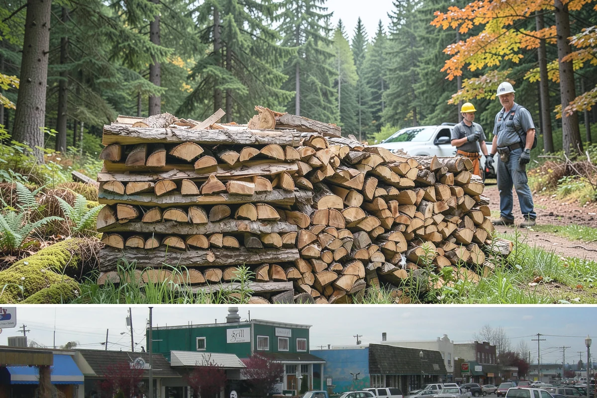 Residential Firewood Delivery in Stanwood, Snohomish County, WA - Schedule residential delivery in early fall so your home is stocked before the cold, wet weather sets in.