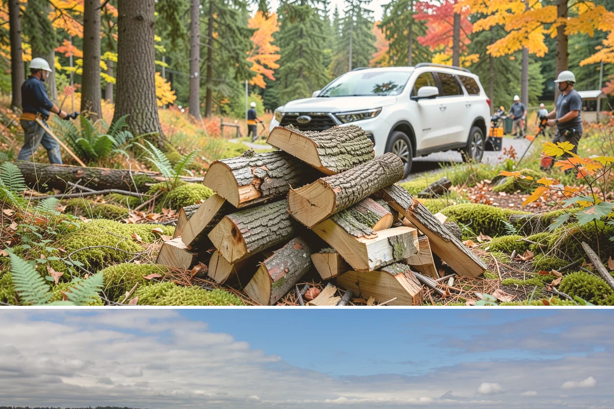 Residential Firewood Delivery in University Place, Pierce County, WA - Schedule residential delivery in early fall so your home is stocked before the cold, wet weather sets in.