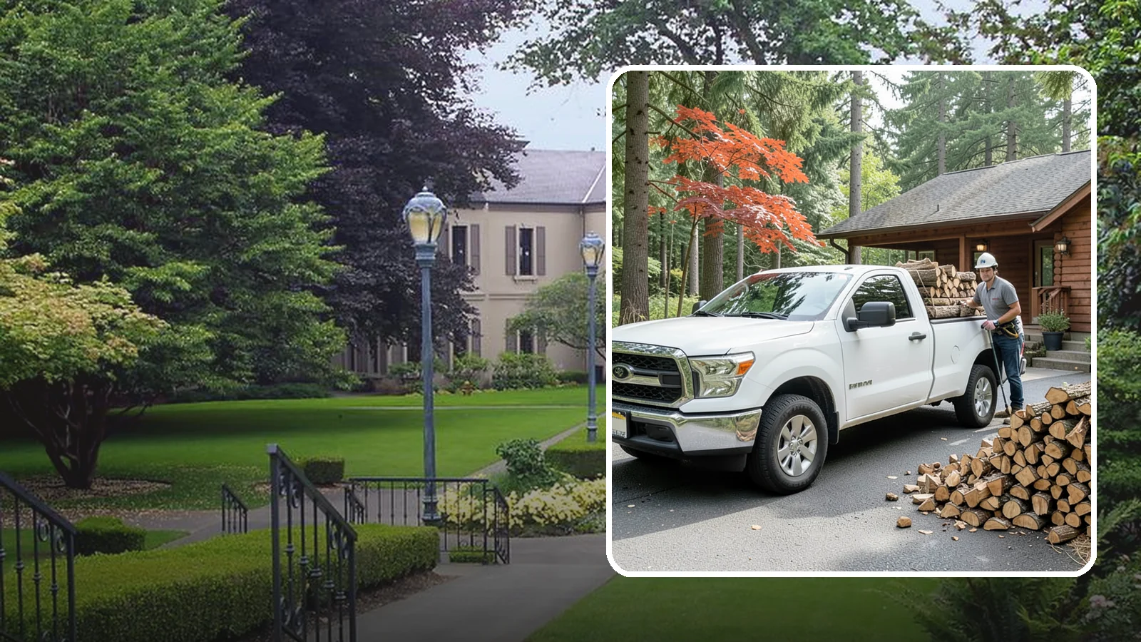 Residential Firewood Delivery in Woodinville, King County, WA - We deliver seasoned firewood directly to homes, placing it exactly where you want it around your Pacific Northwest property.