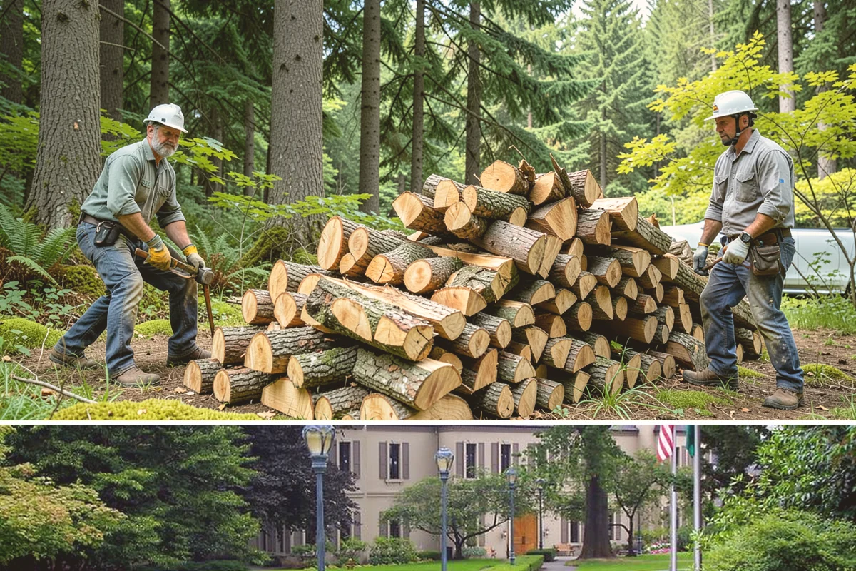 Residential Firewood Delivery in Woodinville, King County, WA - Schedule residential delivery in early fall so your home is stocked before the cold, wet weather sets in.