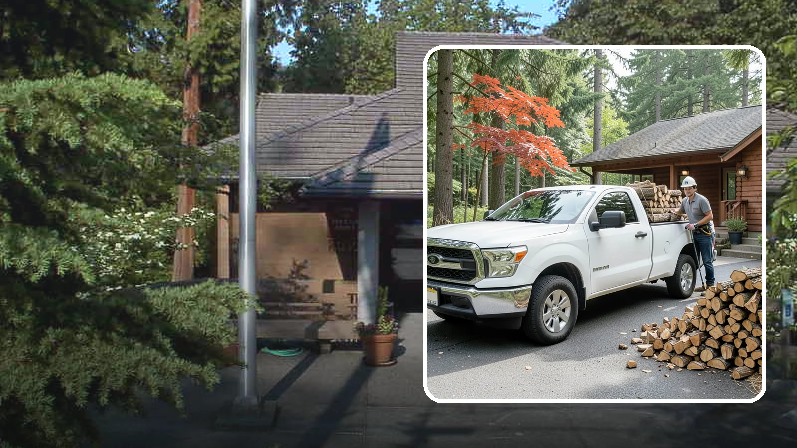 Residential Firewood Delivery in Yarrow Point, King County, WA - We deliver seasoned firewood directly to homes, placing it exactly where you want it around your Pacific Northwest property.