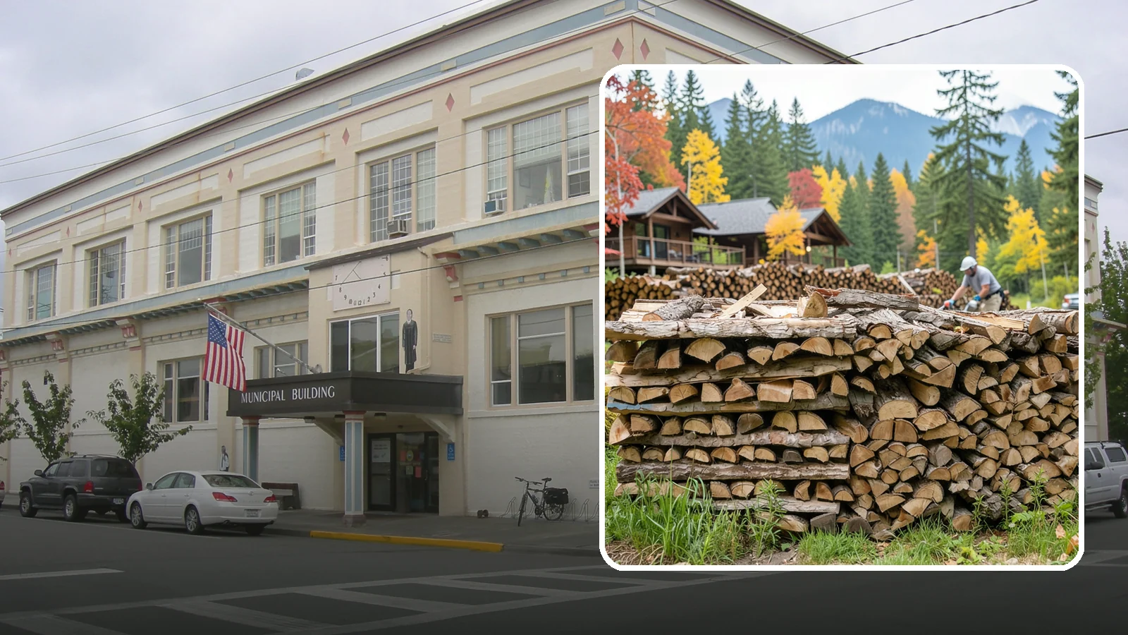 Resort Firewood in Anacortes, Skagit County, WA - We provide Pacific Northwest resorts with clean, seasoned firewood for guest fireplaces, fire pits, and gathering areas.