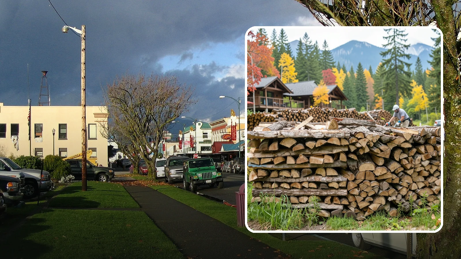 Resort Firewood in Arlington, Snohomish County, WA - We provide Pacific Northwest resorts with clean, seasoned firewood for guest fireplaces, fire pits, and gathering areas.