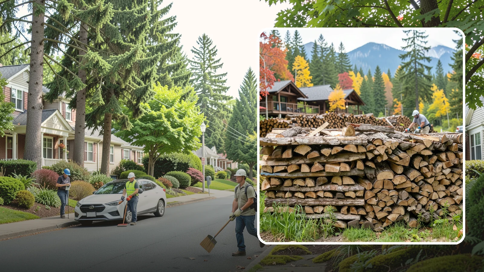 Resort Firewood in Beaux Arts Village, King County, WA - We provide Pacific Northwest resorts with clean, seasoned firewood for guest fireplaces, fire pits, and gathering areas.