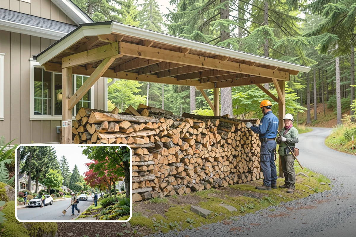 Resort Firewood in Beaux Arts Village, King County, WA - Clean, easy-lighting wood for a great guest experience