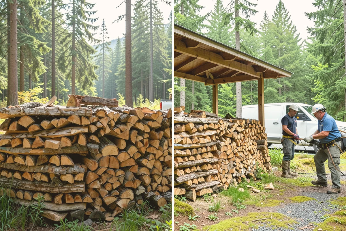 Resort Firewood in Bellevue, King County, WA - Map the fireplaces and fire pits across your property