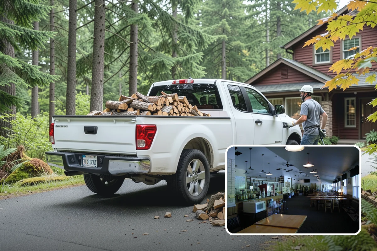 Resort Firewood in Black Diamond, King County, WA - Clean, easy-lighting wood for a great guest experience