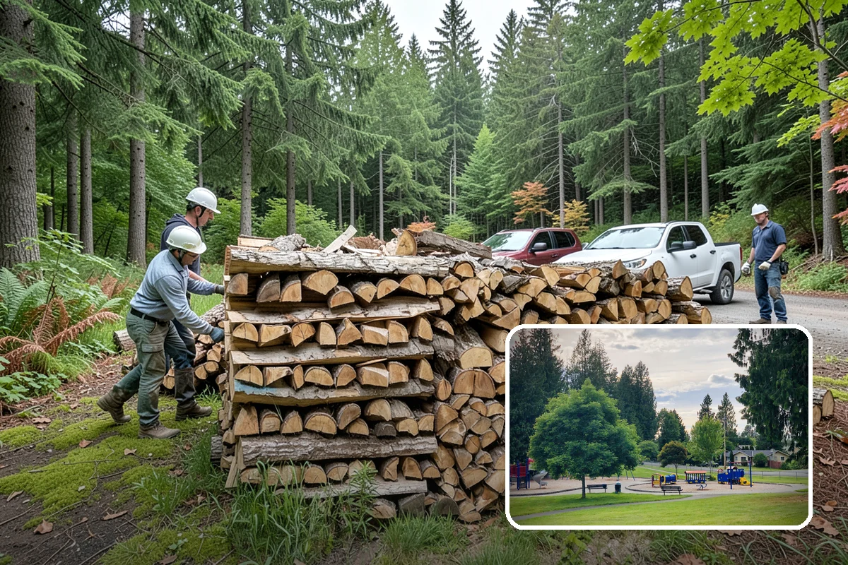 Resort Firewood in Bonney Lake, Pierce County, WA - Clean, easy-lighting wood for a great guest experience