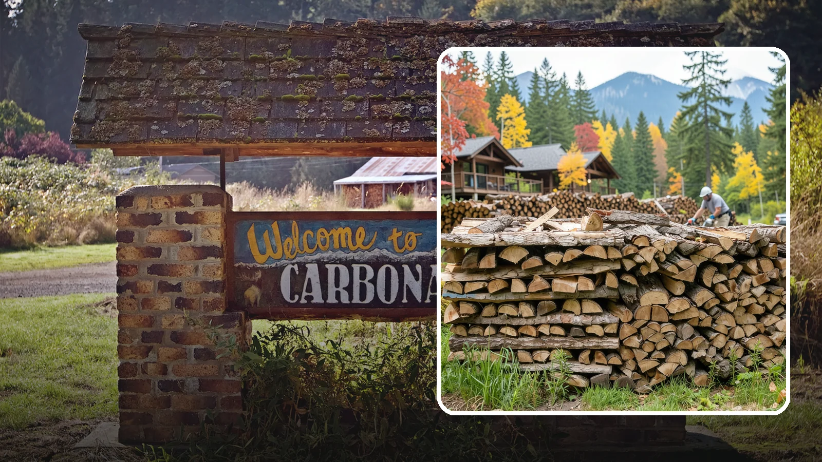 Resort Firewood in Carbonado, Pierce County, WA - We provide Pacific Northwest resorts with clean, seasoned firewood for guest fireplaces, fire pits, and gathering areas.