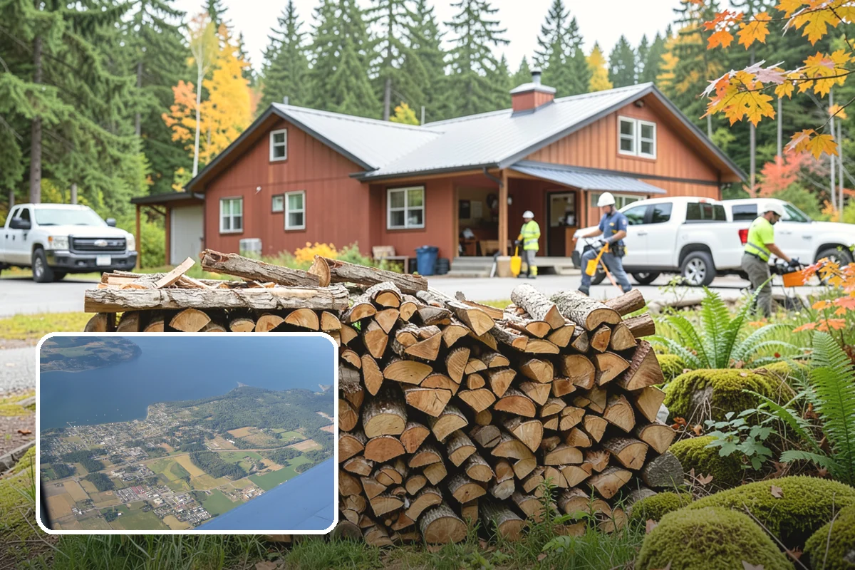 Resort Firewood in Coupeville, Island County, WA - Clean, easy-lighting wood for a great guest experience