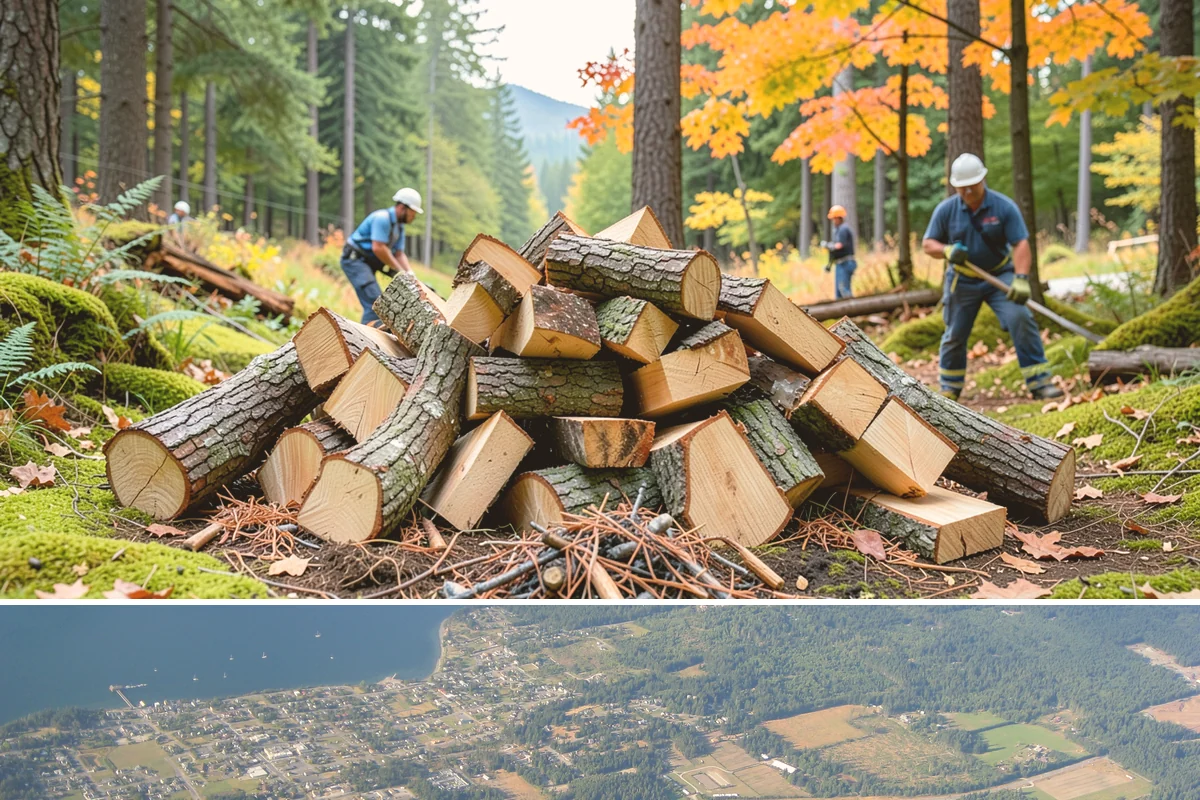 Resort Firewood in Coupeville, Island County, WA - Increase supply ahead of the cozy fall and winter seasons when guests use fires most.